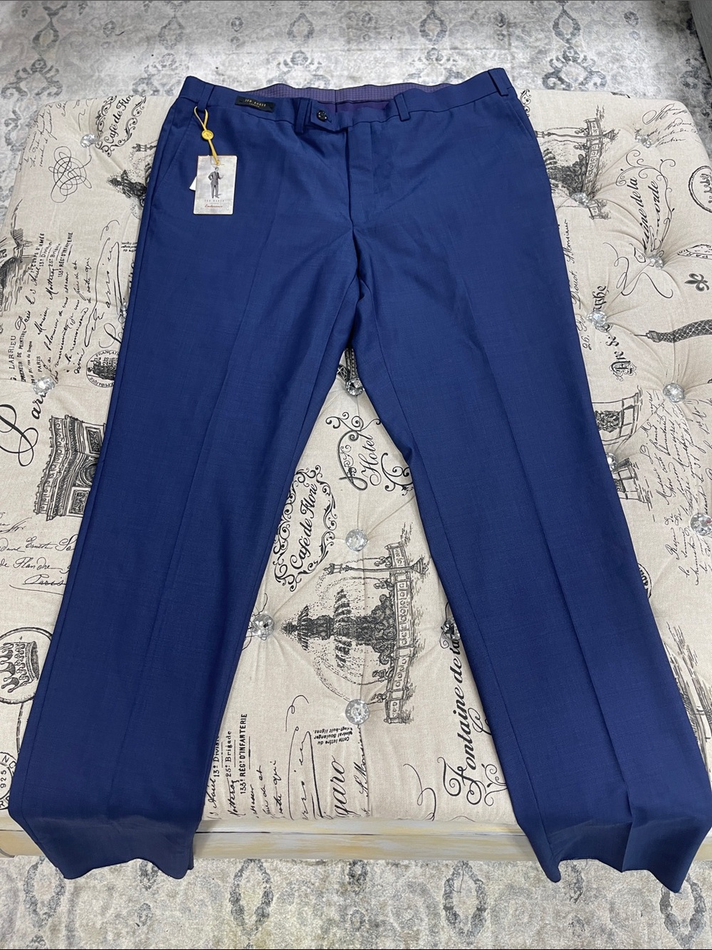Ted Baker Men's Dress Pants in Deep Navy